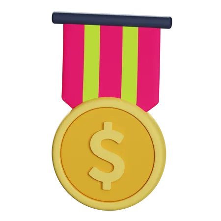Financial Achievement  3D Illustration