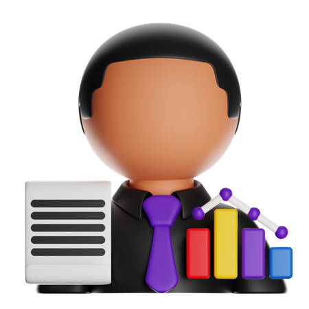 Financial Advisor  3D Icon