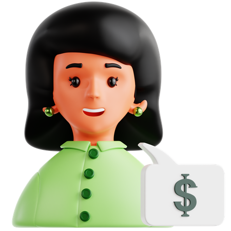 Financial Advisor  3D Icon