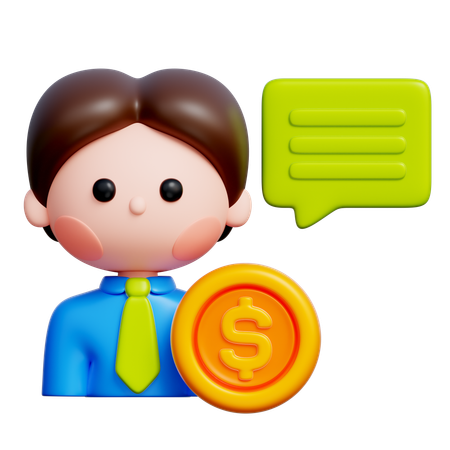 Financial advisor  3D Icon