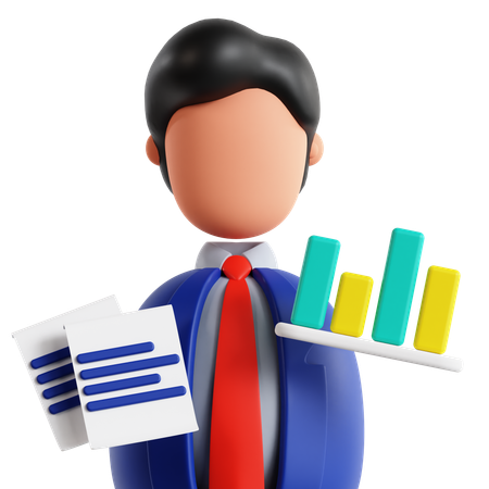 Financial Advisor  3D Icon