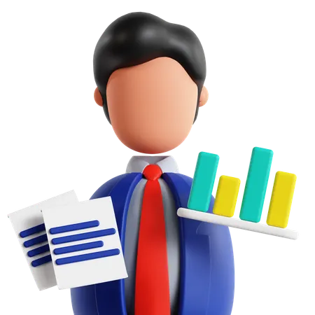 Financial Advisor  3D Icon