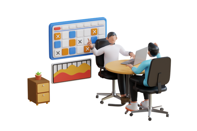 Financial advisor  3D Icon
