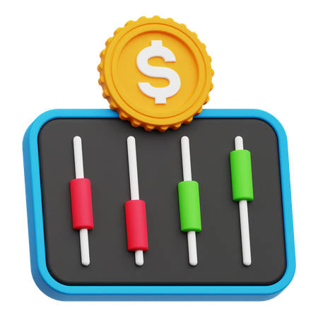 Financial Analysis  3D Icon