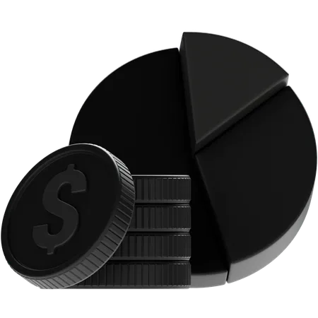 Financial Analysis  3D Icon