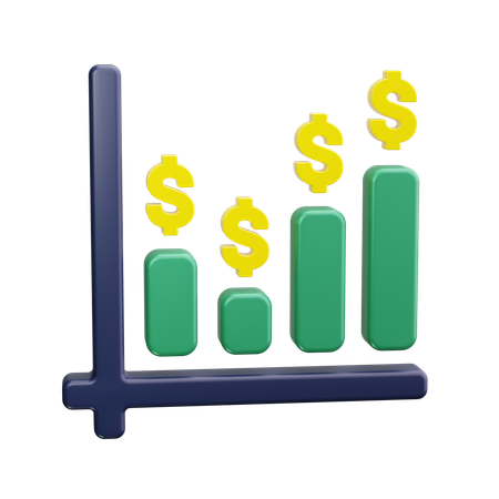 Financial analysis  3D Icon