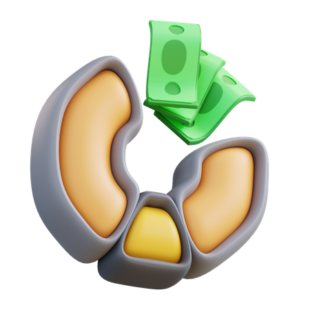 Financial Analysis  3D Icon