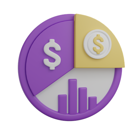 Financial Analysis  3D Icon