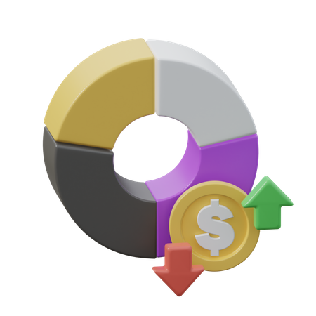 Financial Analysis  3D Icon