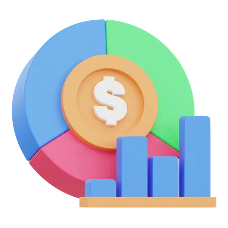 Financial Analysis  3D Icon