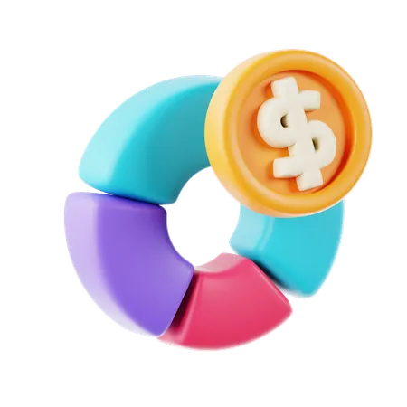 Financial Analysis  3D Icon