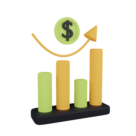 Financial Analysis  3D Icon