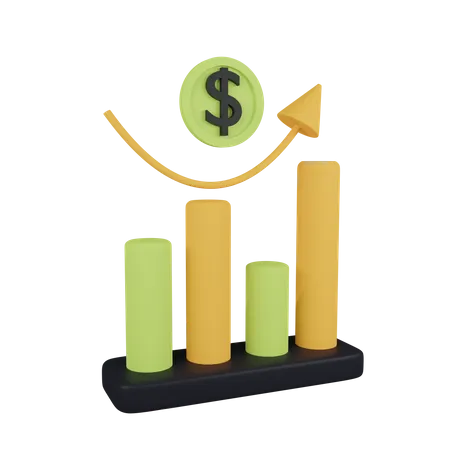 Financial Analysis  3D Icon