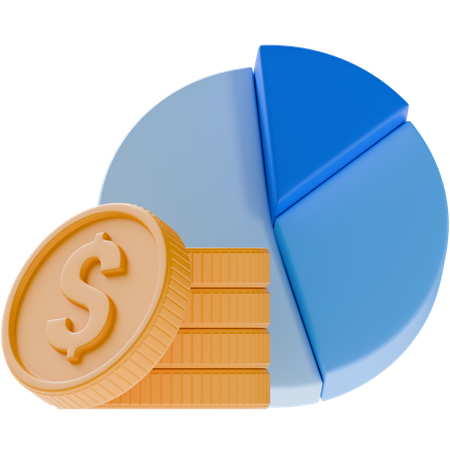 Financial Analysis  3D Icon