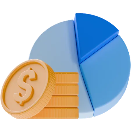 Financial Analysis  3D Icon