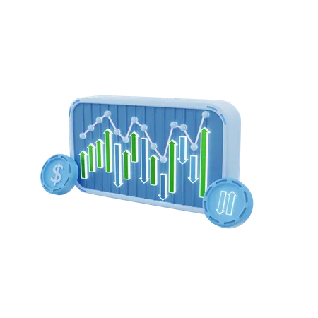 Financial Analysis  3D Icon