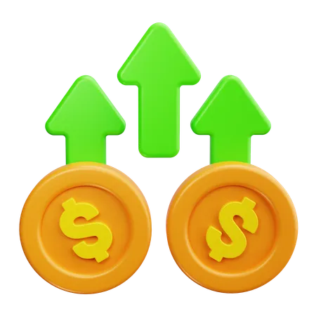 Financial analysis  3D Icon