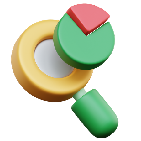 Financial Analysis  3D Icon