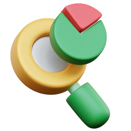 Financial Analysis  3D Icon