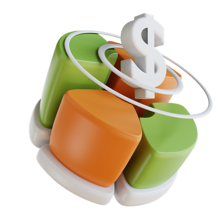 Financial Analysis  3D Icon