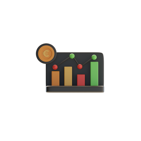 Financial Analysis  3D Icon