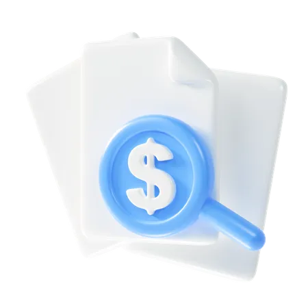 Financial Analysis 3D Icon