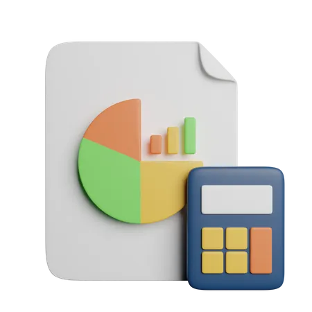 Accountant Finance Currency 3D Icon
