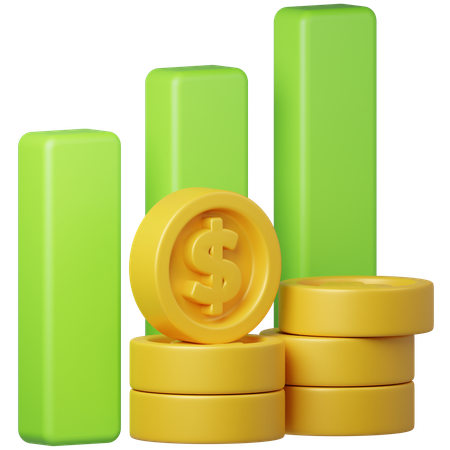 Financial Analytic  3D Icon