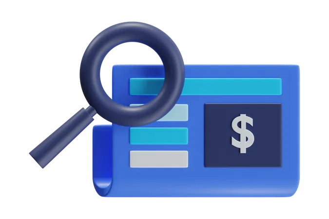 Financial Analytic  3D Icon