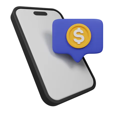 Financial App  3D Icon