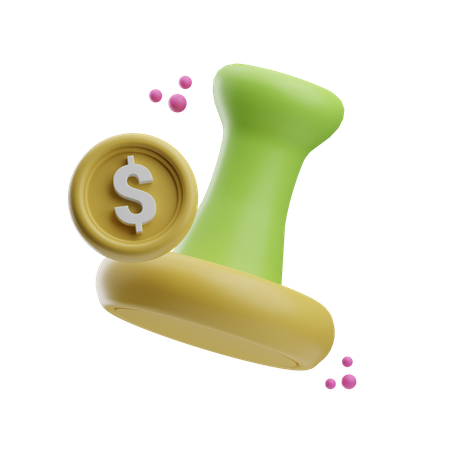 Financial Approval  3D Icon