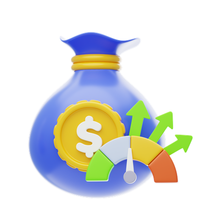 Financial assessment  3D Icon