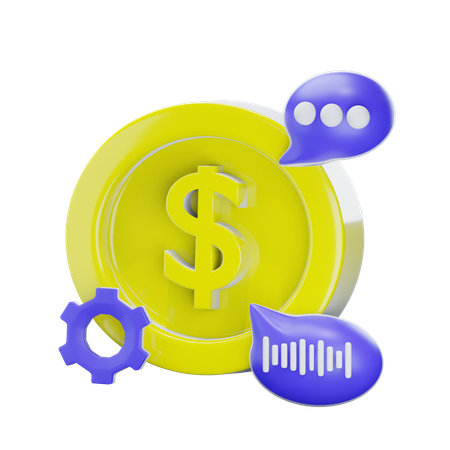 Financial Assistance  3D Icon