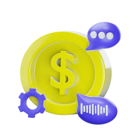Financial Assistance  3D Icon