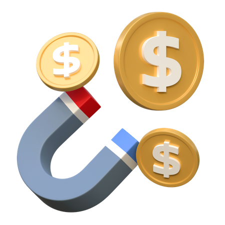 Financial Attraction  3D Icon