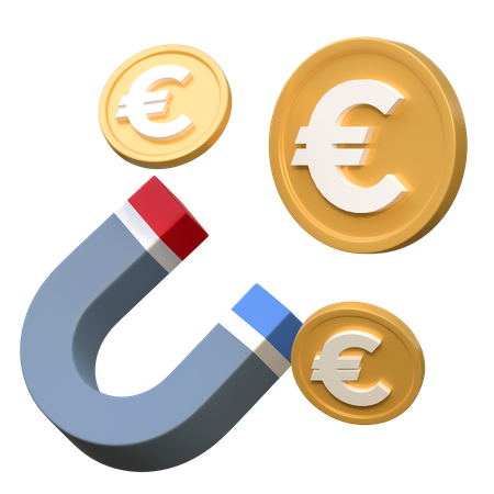 Financial Attraction  3D Icon