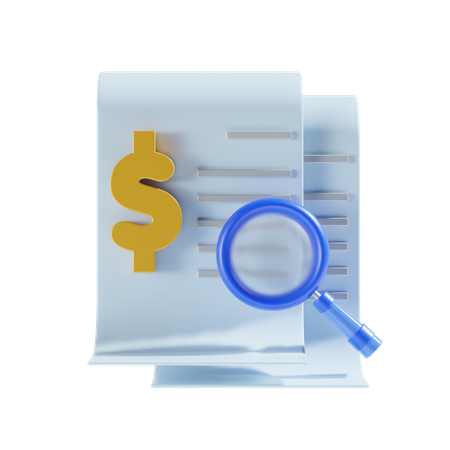 Financial Audit  3D Icon