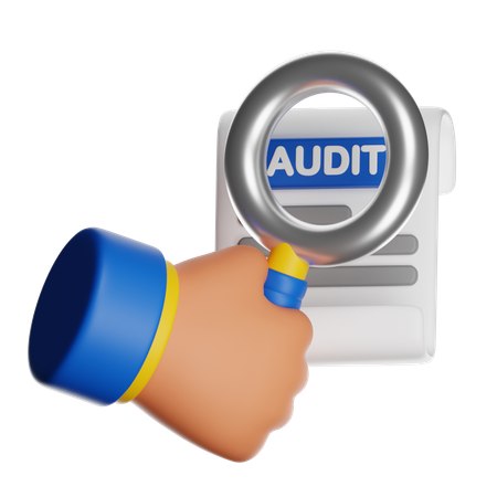Financial Auditor  3D Icon