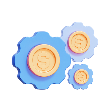 Financial Automation  3D Icon