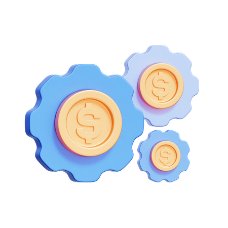 Financial Automation  3D Icon