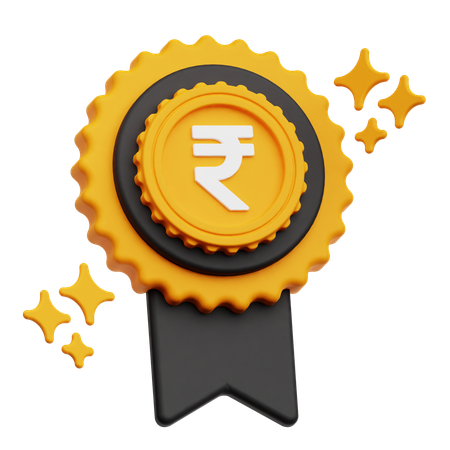 Financial Badge  3D Icon