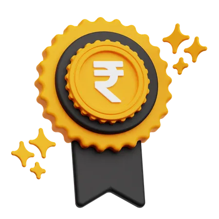 Financial Badge  3D Icon