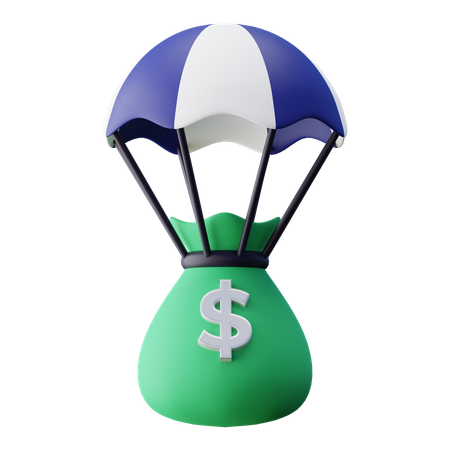 Financial Bailout  3D Icon