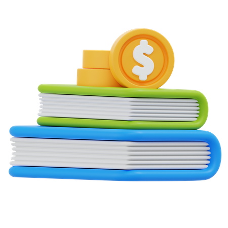 Financial Book  3D Icon