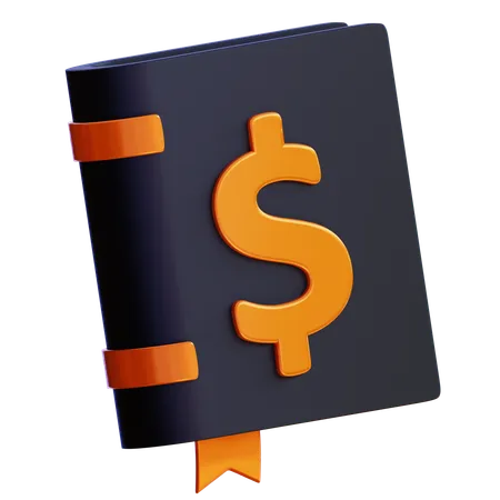 Financial Book  3D Icon