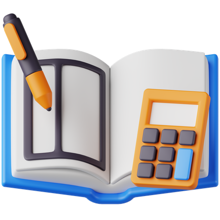 Financial Bookeping  3D Icon