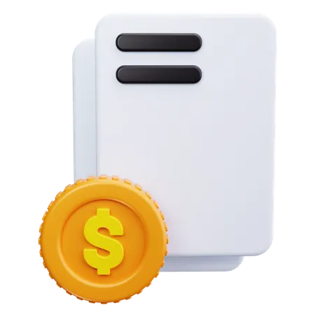 Financial Budget  3D Icon