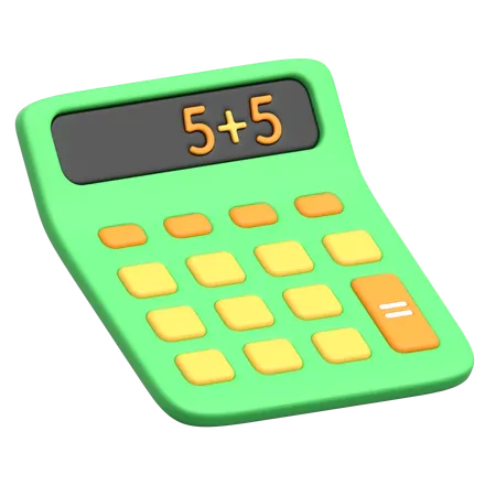 Financial Calculation  3D Icon