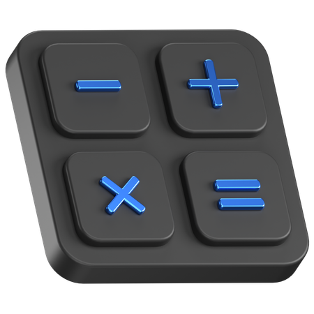 Financial Calculation  3D Icon