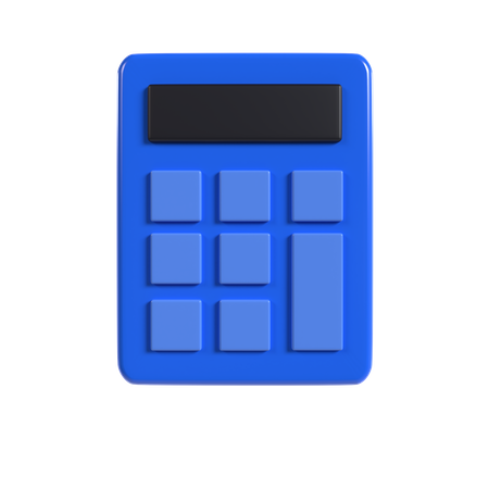 Financial Calculation  3D Icon